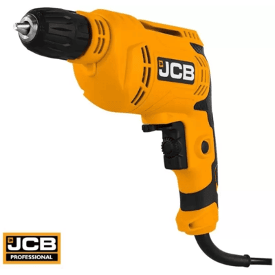 JCB PROFESSIONAL 10mm Rotary Drill with Variable Speed ED450-EM Pistol Grip Drill  (10 mm Chuck Size)